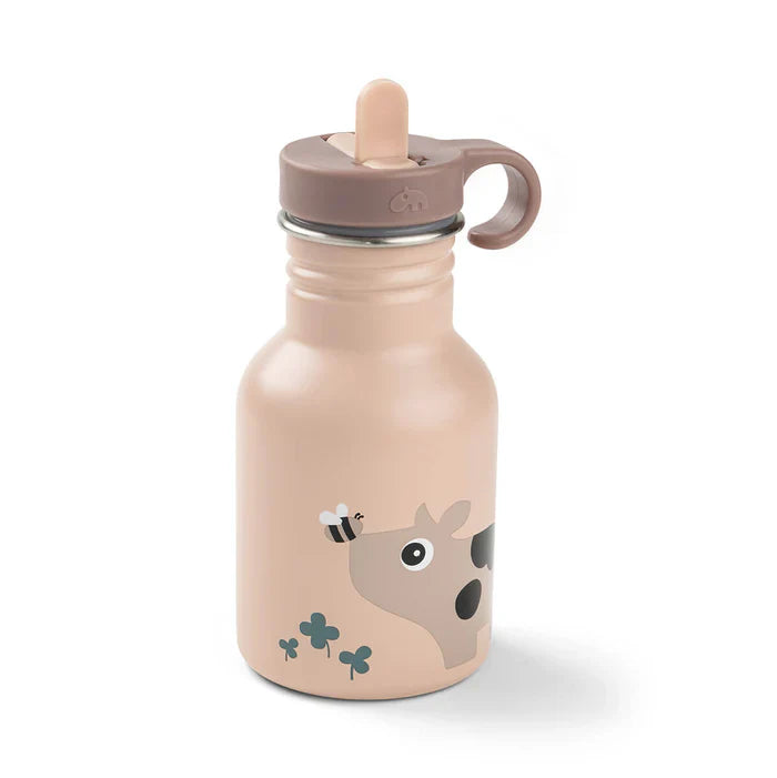Done By Deer Drinkfles RVS 350ml | Tiny Farm Powder