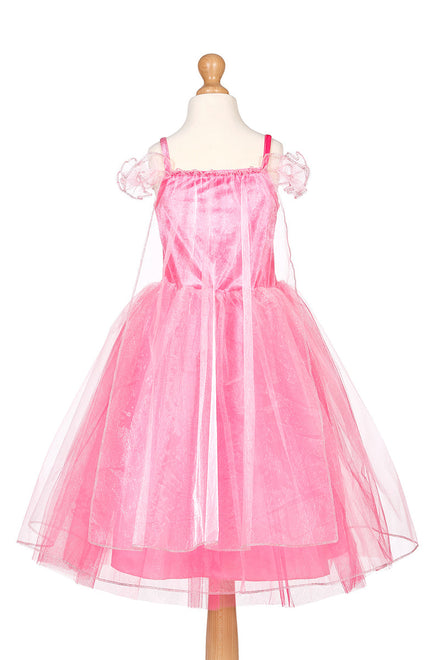 Souza Prinsessen Verkleedset Rose Roze Geschenkdoos, derde aanzicht van de verkleedset