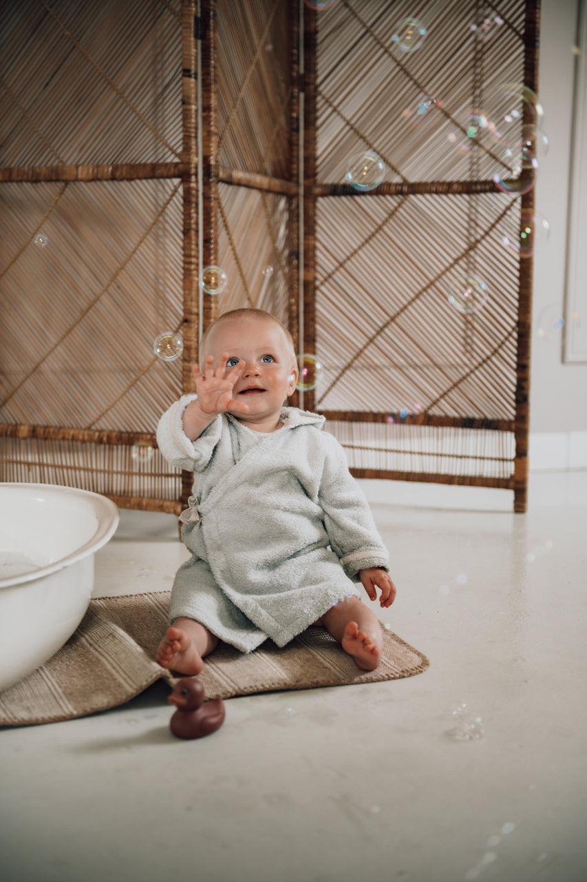 Koeka Baby Badjas Dijon Daily | Warm White