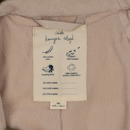 ZZZ Konges Sløjd Nutti Down Onesie | Dusky Green *