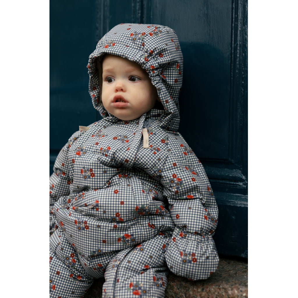 ZZZ Konges Sløjd Nutti Down Onesie | Blossom Check *