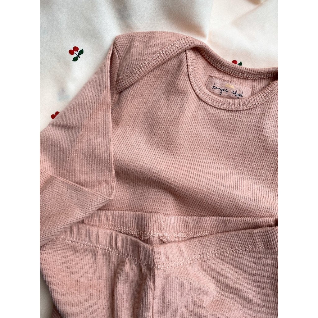 Konges Sløjd body romper Siff | Rose Blush