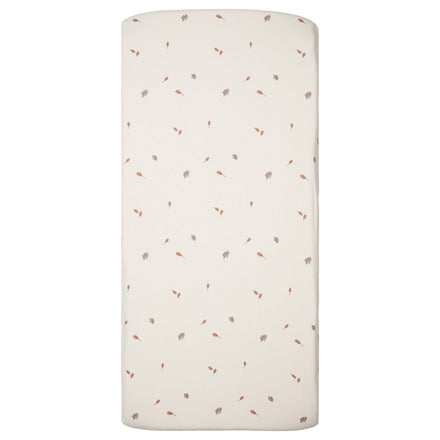 *  Koeka Hoeslaken wieg 40x80cm Forest Treasures | warm white