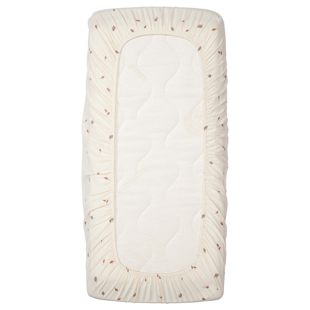 *  Koeka Hoeslaken wieg 40x80cm Forest Treasures | warm white