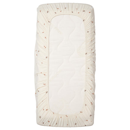*  Koeka Hoeslaken wieg 40x80cm Forest Treasures | warm white