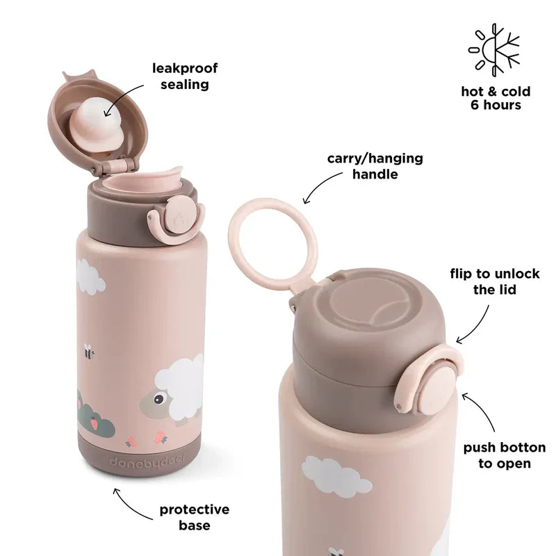 Done By Deer Thermische Drinkfles | Tiny Farm Powder
