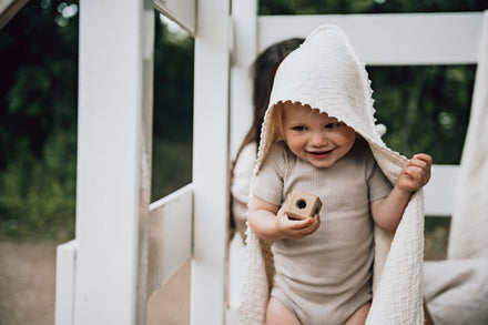 Koeka Omslagdoek Lace Elba | Natural