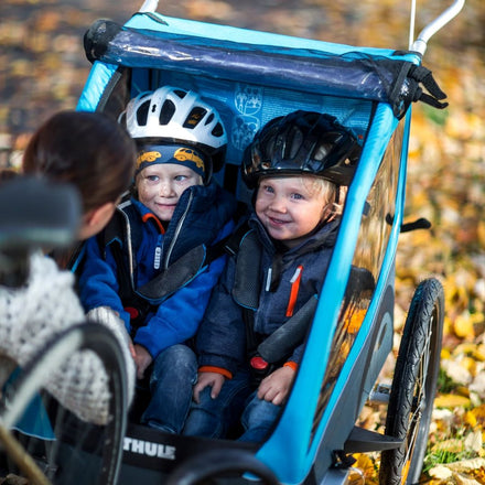 Thule Dubbelzit Fietstrailer (Coaster XT) | Blue