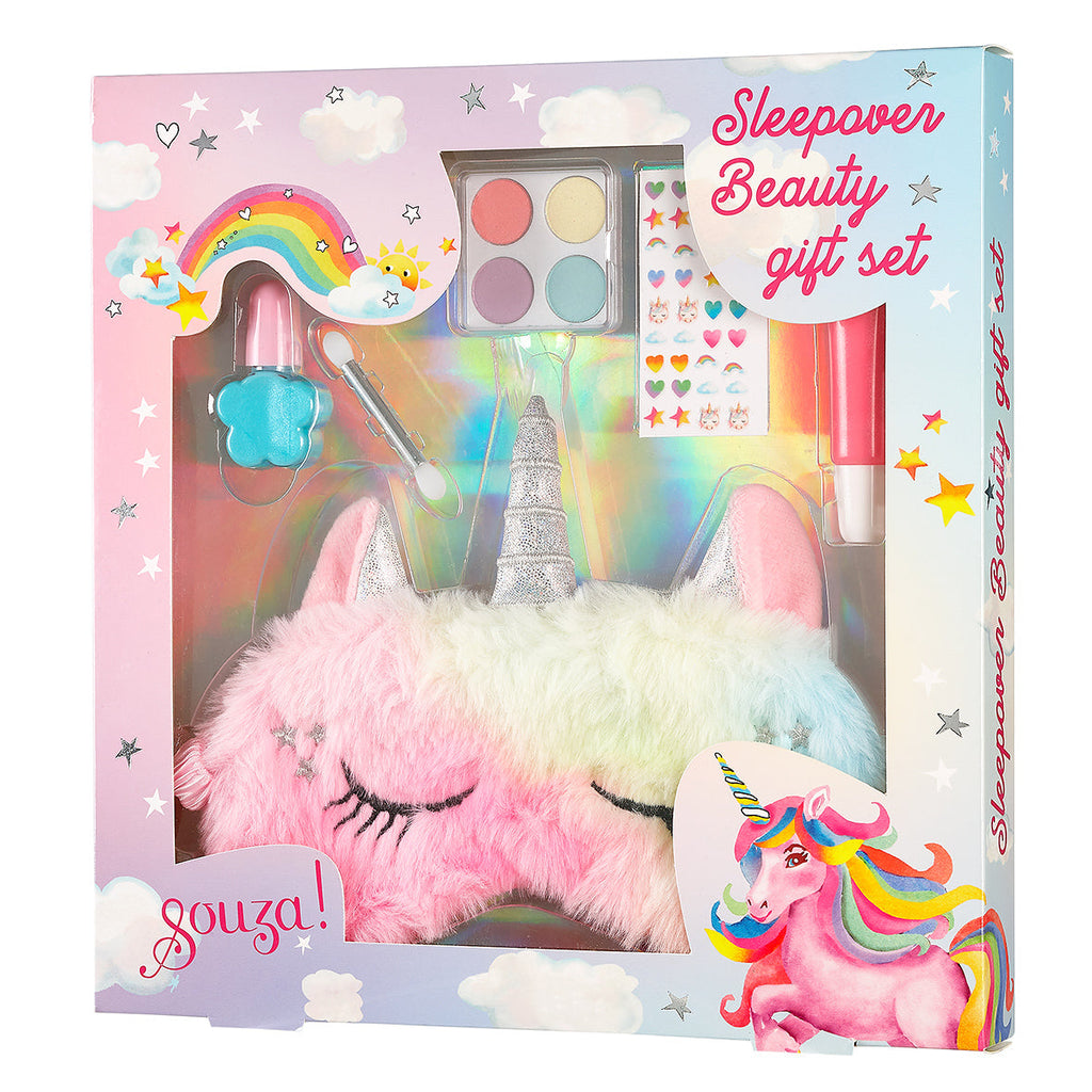 Souza Eenhoorn Make Up en Slaapmasker Set