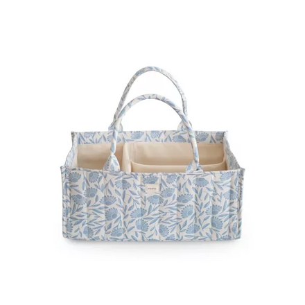 Mushie Luierorganizer | Blauwe Bloemen