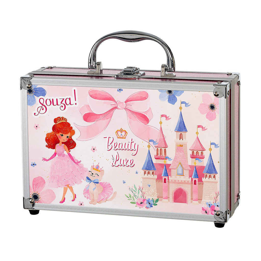 Souza Beautycase Princess Make-up Koffertje, derde aanzicht van het koffertje