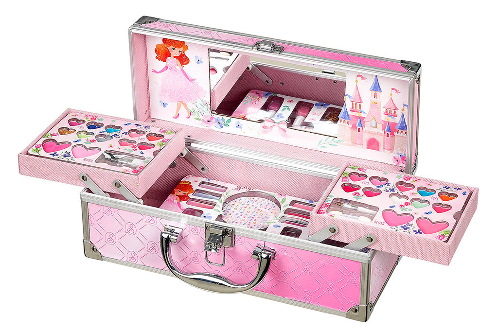 Souza Beautycase Deluxe Make-up Koffer met Spiegel, koffer met spiegel