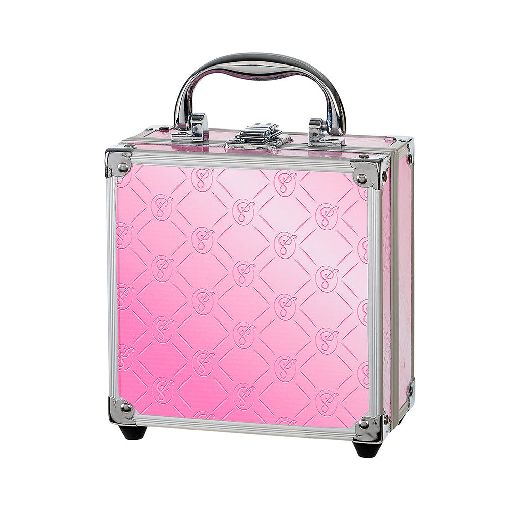 Souza Beautycase Make-up Koffertje met Spiegel, detail van het dessin op het koffertje