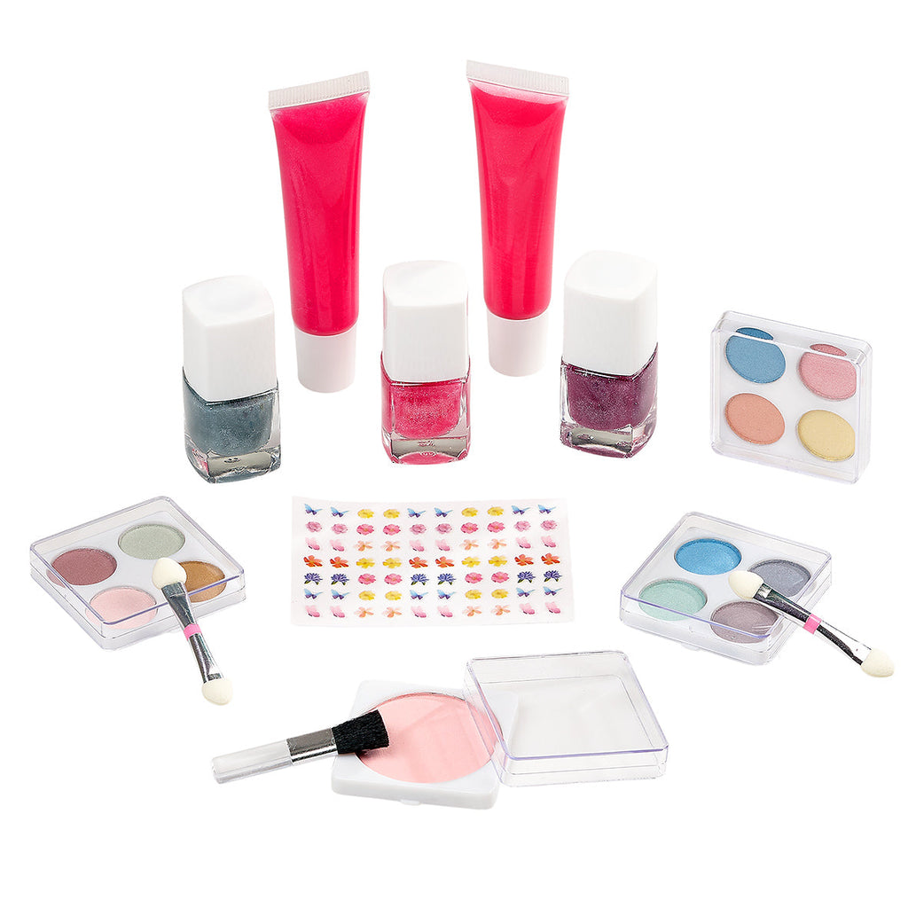 Souza Beautyset Fantasy Make-up Set in Geschenkdoos, lipgloss, nagellak en palette uit de set