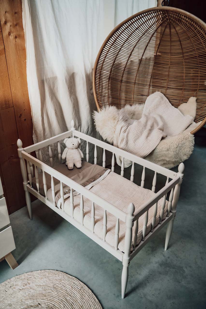 * Koeka Ledikantdeken Teddy Rivoli | Warm White