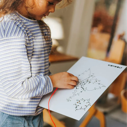 Kidywolf Kidyneon Light-Up Wall Art Craft Kit | Once Upon A Time