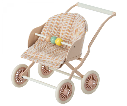 Maileg Baby Muis Buggy | Rose