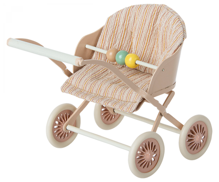 Maileg Baby Muis Buggy | Rose