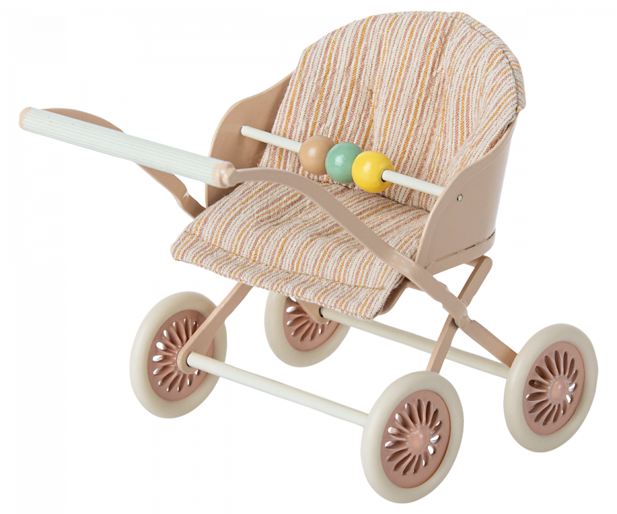 Maileg Baby Muis Buggy | Rose