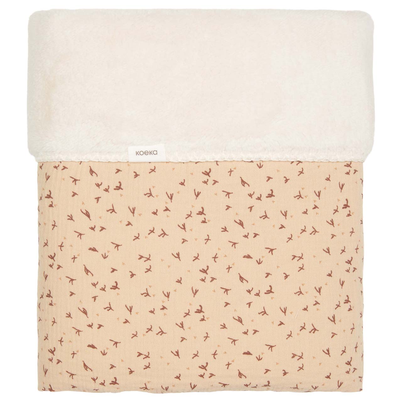 Koeka Wiegdeken Teddy Trail | Beige