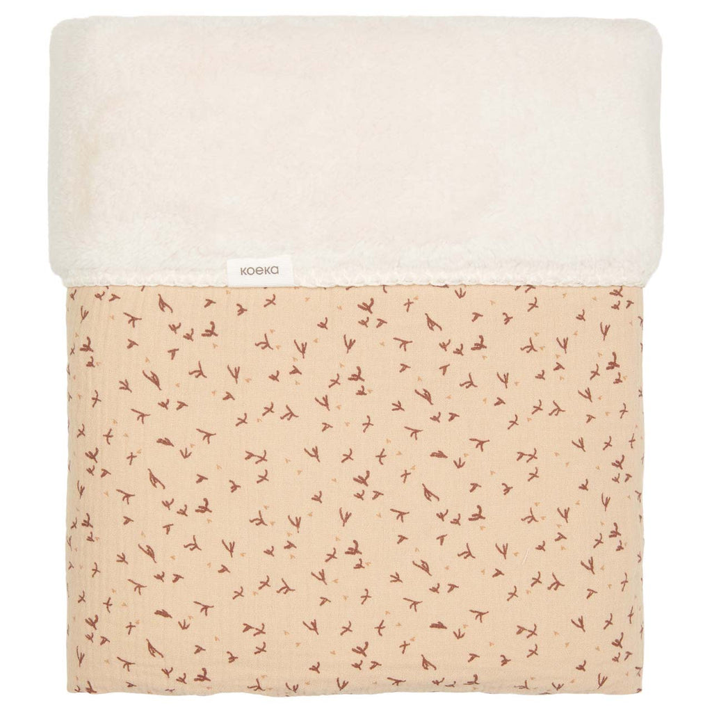 Koeka Wiegdeken Teddy Trail | Beige