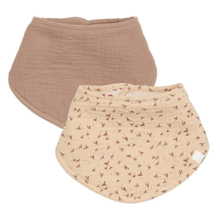 * Koeka Bandana Sjaal Slab 2-Pack Trail | Beige/Caffe