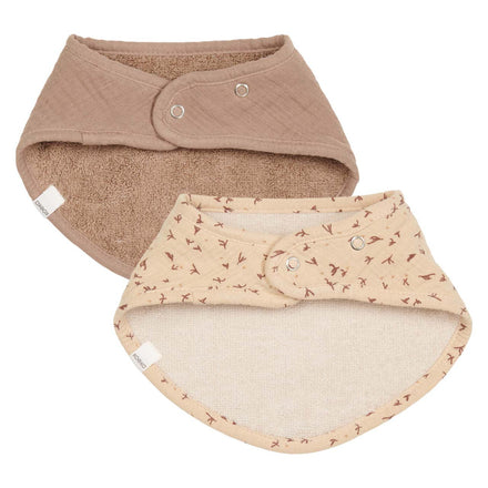 * Koeka Bandana Sjaal Slab 2-Pack Trail | Beige/Caffe