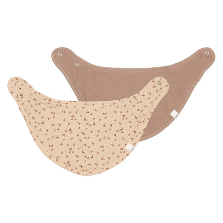 * Koeka Bandana Sjaal Slab 2-Pack Trail | Beige/Caffe