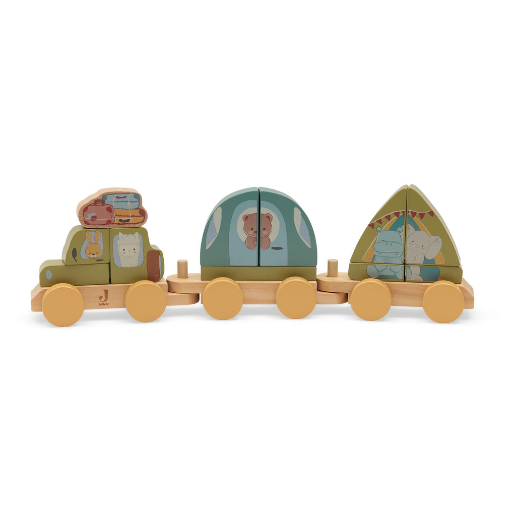 Jollein Houten Speelgoedtrein | Jollies Camping