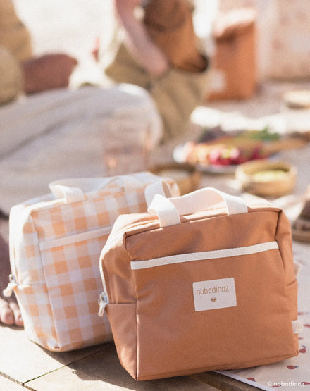 Nobodinoz Sunshine Thermische Lunchtas | Melon Vichy