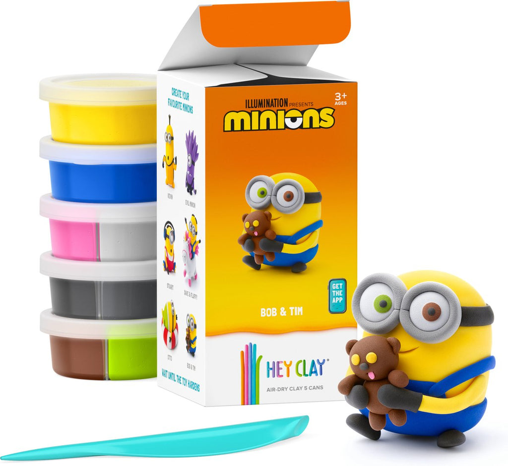 HeyClay DIY Klei Pakket Limited Edition | Minion Bob & Tim