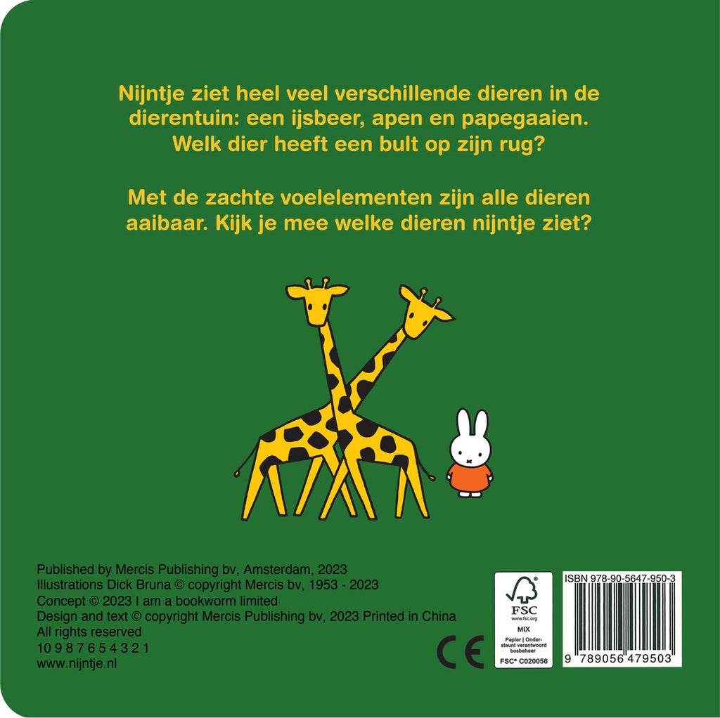 Nijntje Voelboek | Met Nijntje Naar De Dierentuin