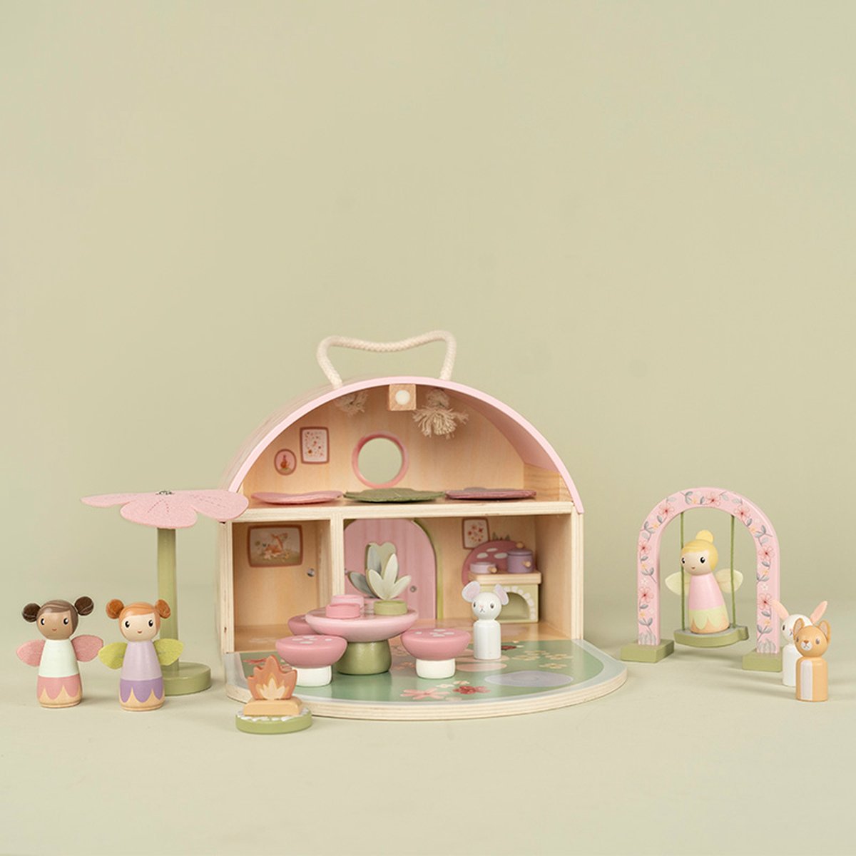 Little Dutch Houten Poppenhuis Feeënhuisje | Fairy Garden