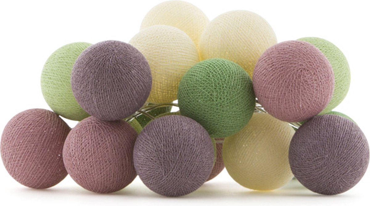 Cotton Ball Lights Lichtslinger 20 stuks | Forest Fruit