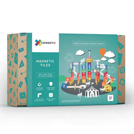 * Connetix Tiles Rainbow Ball Run Pack EU I 92 Stuks