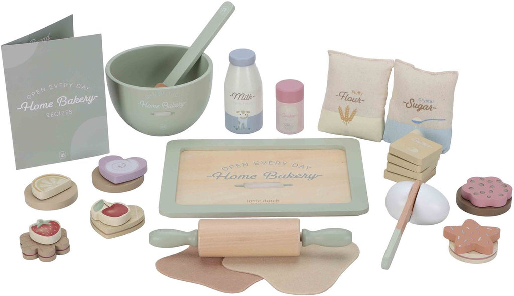 Little Dutch Houten Koekjes Bakset