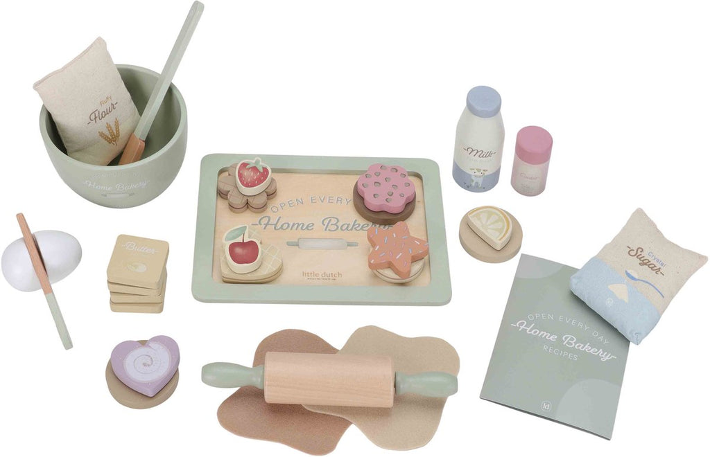 Little Dutch Houten Koekjes Bakset