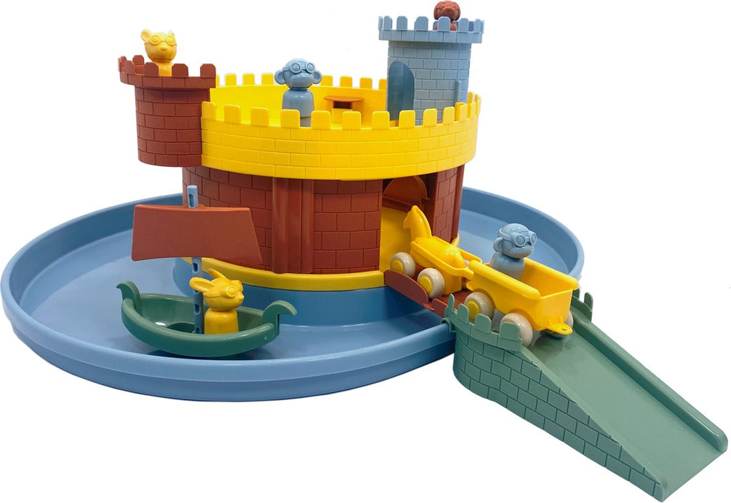 Viking Toys Waterpark | Kasteel Met Slotgracht Met 5 Speelfiguren