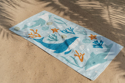 Little Dutch Strandlaken Beach Towel | Oceam Dreams Blue