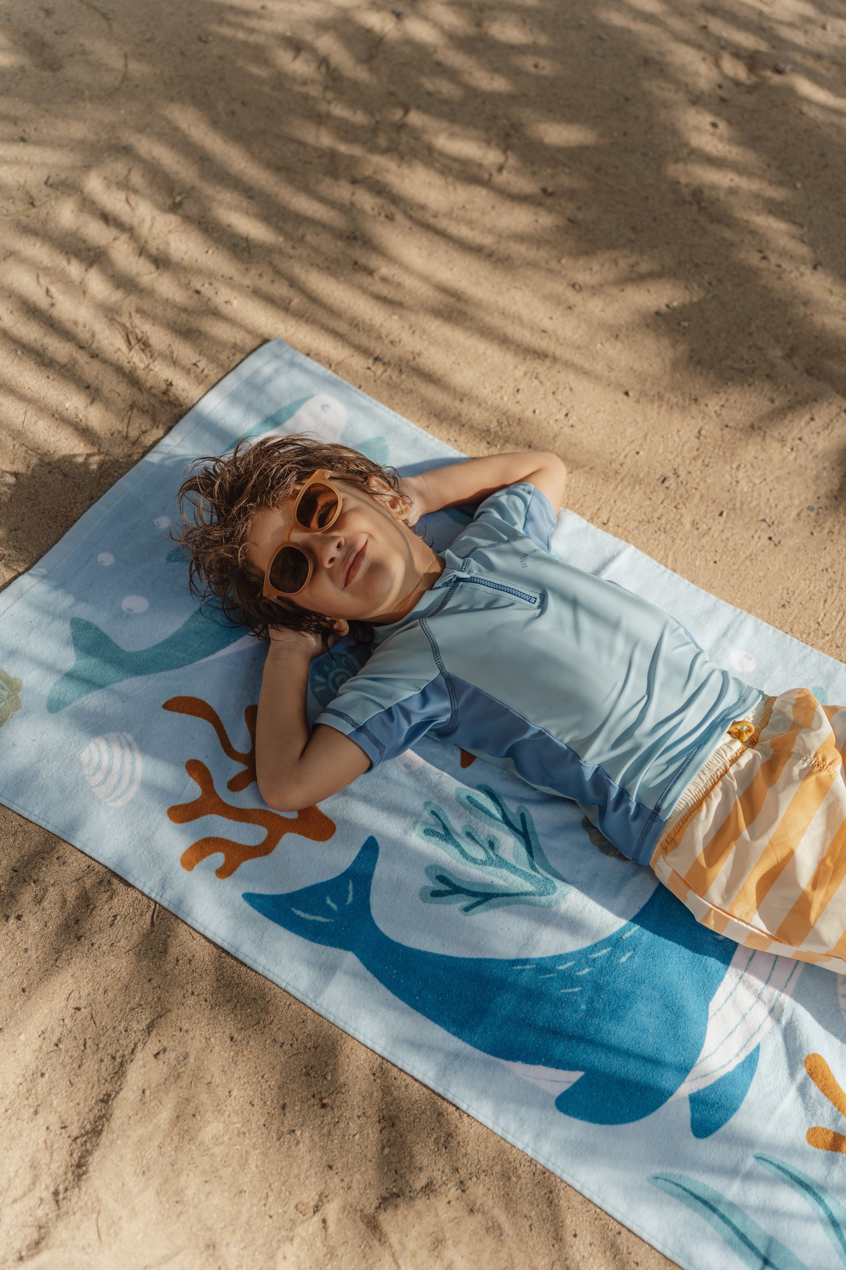 Little Dutch Strandlaken Beach Towel | Oceam Dreams Blue