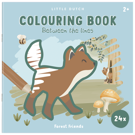 Little Dutch Kleurboekje Binnen De Lijntjes Kleuren | Forest Friends