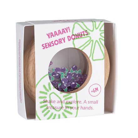 Petit Boum Sensorische Donut | Aubergines