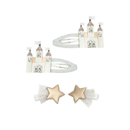 * Mimi & Lula Castle Haarspelden 4 Stuks | Fairytale