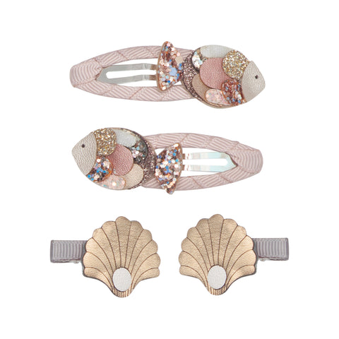 Mimi & Lula Haarspelden By The Seaside | Fish & Shell