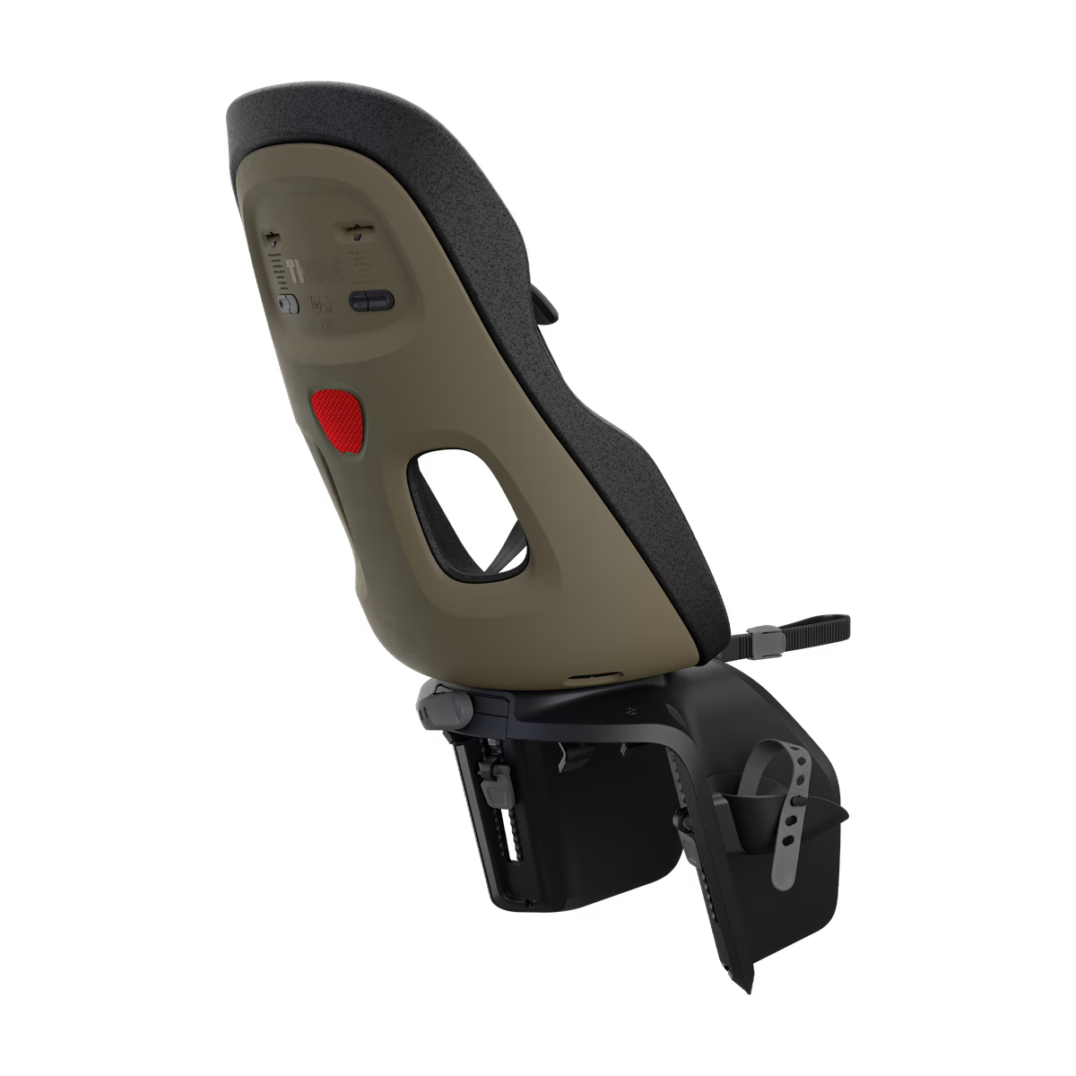 Thule Yepp Nexxt 2 Maxi Fietsstoel Achterop Bagagedrager Montage I Deep Khaki