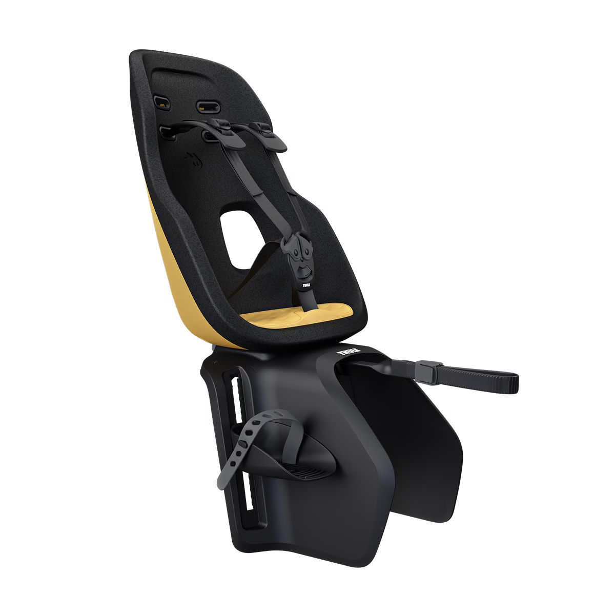 Thule Yepp Nexxt 2 Maxi Fietsstoel Achterop Bagagedrager Montage I Burnished Yellow