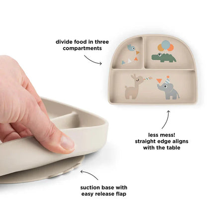 Done By Deer Stick&Stay Bordje met Vakjes | Celebration Sand