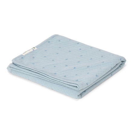 * Little Dutch Wiegdeken 70x100 | Pure Denim Blue