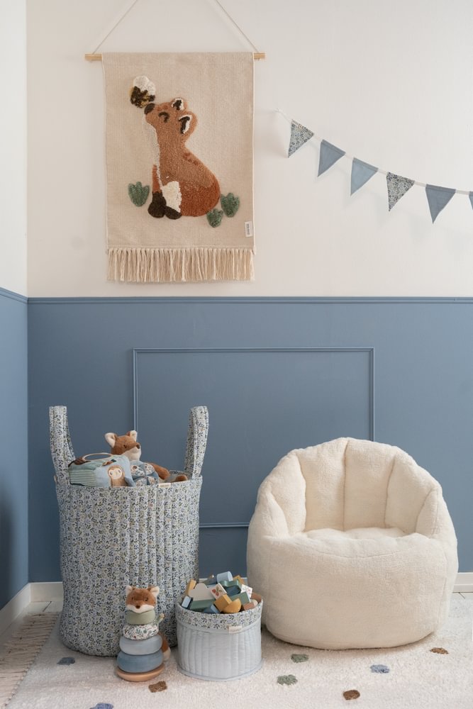 Little Dutch Opbergmand Groot 35Ø | Forest Adventure Blauw