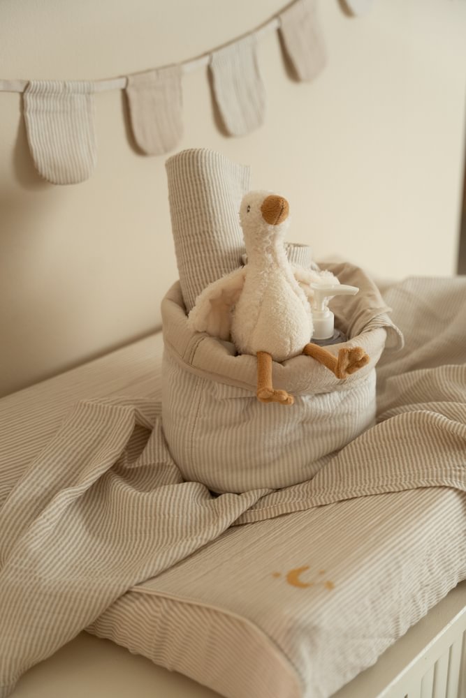 Little Dutch Swaddle Doek Hydrofiel 120x120 | Pure Soft Beige